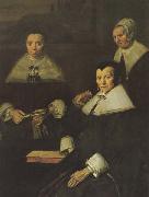 Frans Hals The Lady-Governors of the Old Men's Almshouse at Haarlem (mk45) painting